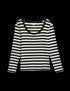 Marks & Spencer "Cotton Rich Striped Top"